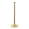 Abgrenzungspfosten Kugel Set CLASSIC, goldfarben, Set á 2 Stück, Edelstahl