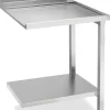 Ablauftisch Breite 70cm mit Grundboden, Anbau rechts