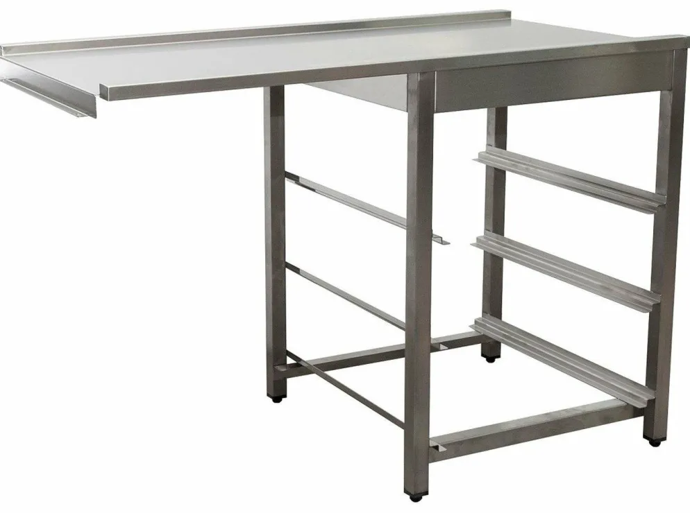 Ablauftisch für Spülmaschine links, 1200mm