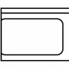 Ablauftisch 700mm Anbau rechts ohne Grundboden mit Aufkantung