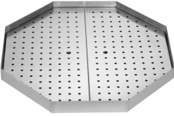 Achteckige Fettwanne für POTIS 500x500x50mm