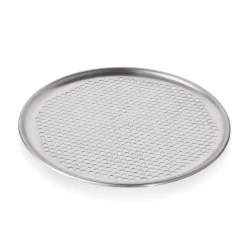 Aluminium Pizzablech, Ø 33 cm,gelocht