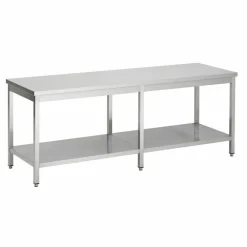 Arbeitstisch 700 Serie mit Grundboden, BxTxH 2200x700x900 mm