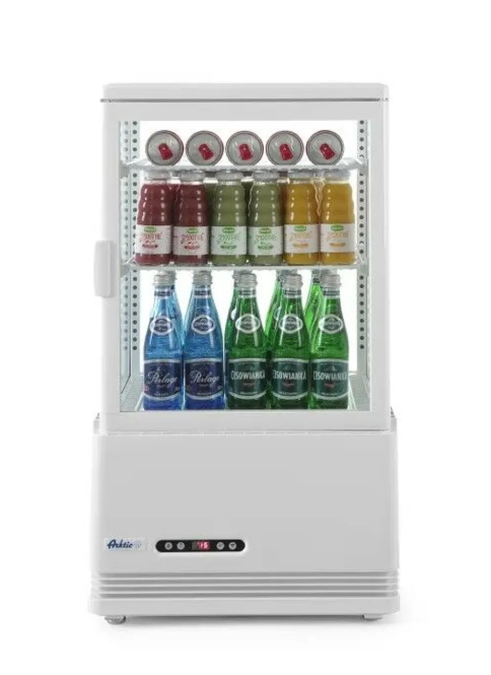 Arktic Aufsatz-Kühlvitrine 58 Liter weiss, Tischgerät