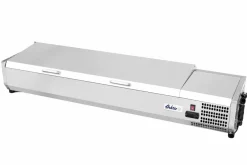 ARKTIC Aufsatz-Kühlvitrine 8x GN 1/3, 1805x395x290mm
