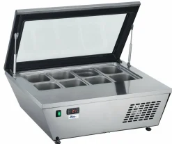 ARKTIC Aufsatz Tiefkühlvitrine 77L für 8x1/6 oder 4x1/3 GN