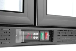 Arktic Barkühlschrank doppelte Glastür Rückseite 900 mm