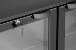 Arktic Barkühlschrank mit 2 Glastüren, 158 Liter