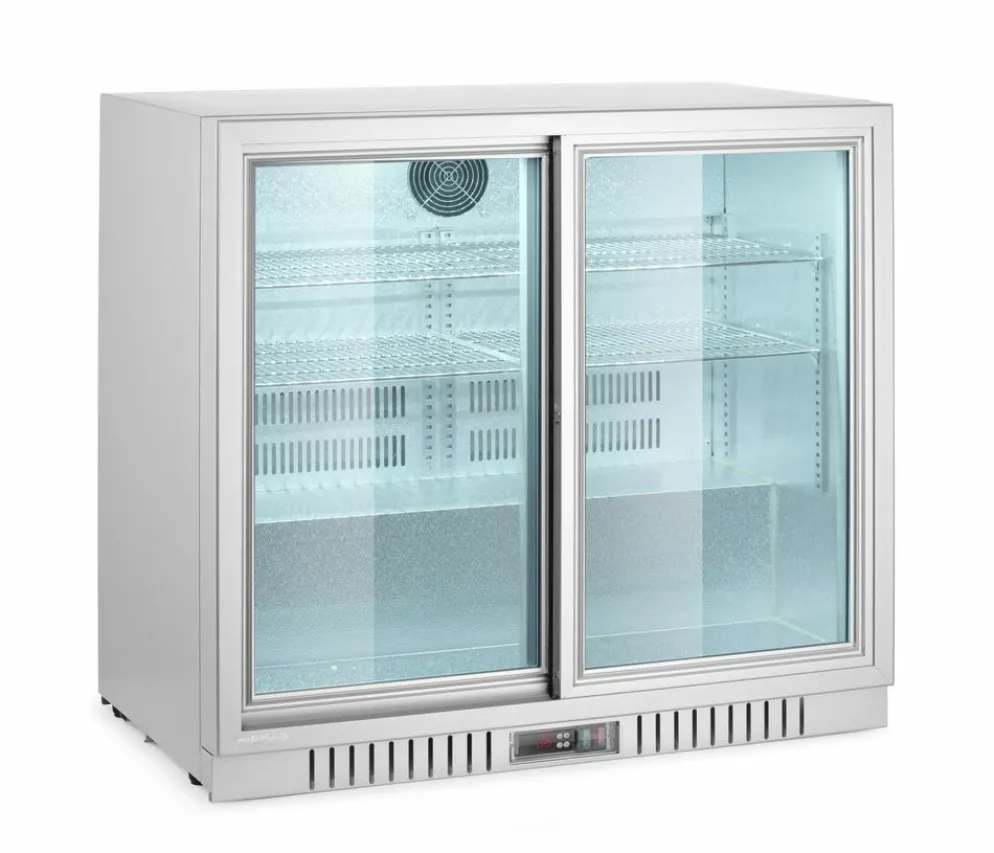 Arktic Barkühlschrank mit 2 Schiebetüren, 150 Liter