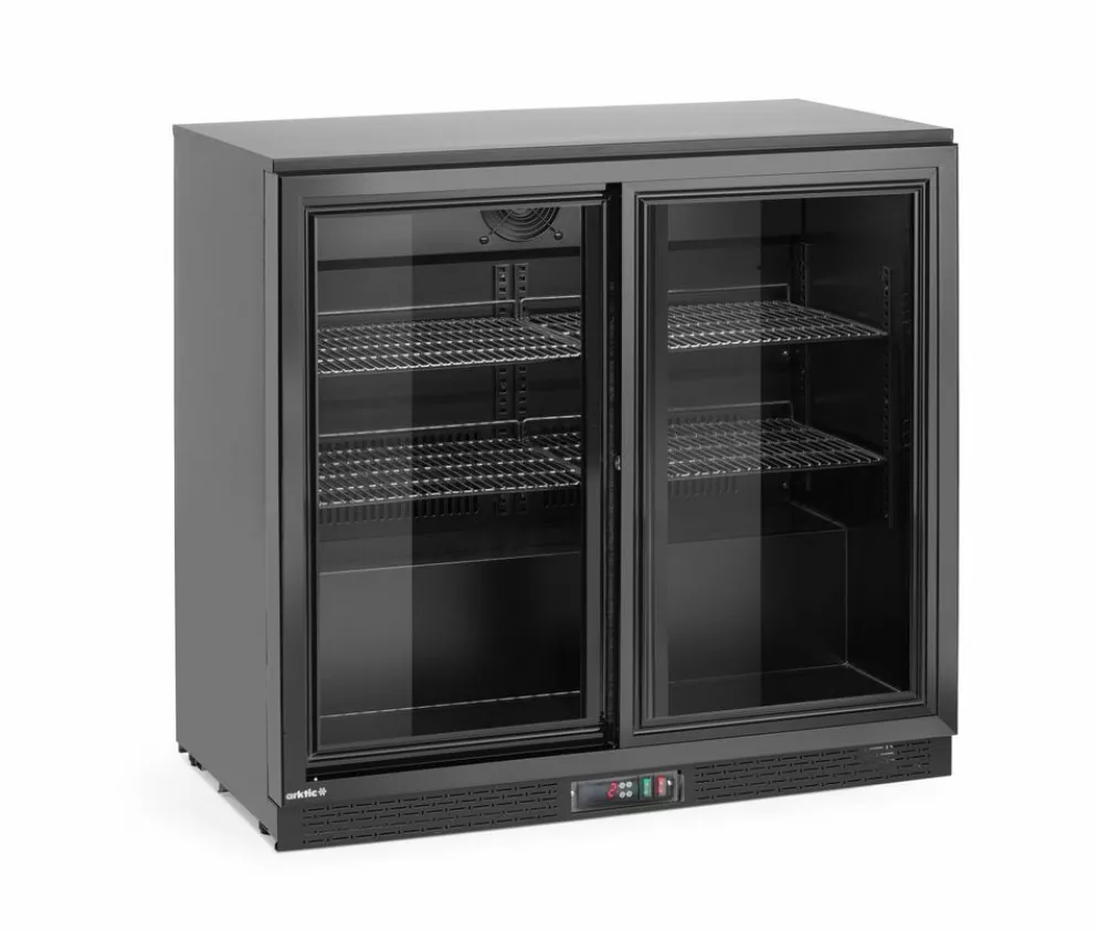 Arktic Barkühlschrank 2 Schiebetüren, 158 Liter