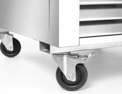 ARKTIC Edelstahl Gefrierschrank 580 L Kitchen Line, Breite 800x685 mm
