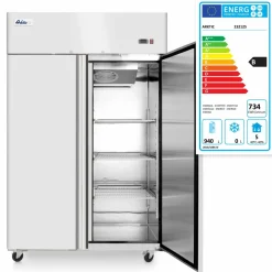 ARKTIC Edelstahl Kühlschrank zweitürig 1240L Profi Line