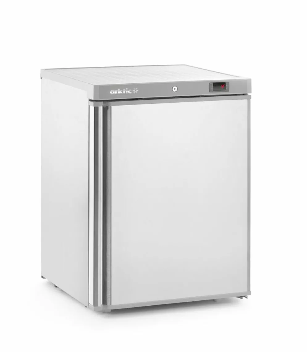 Arktic Gefrierschrank Budget Line, Edelstahl 100 Liter