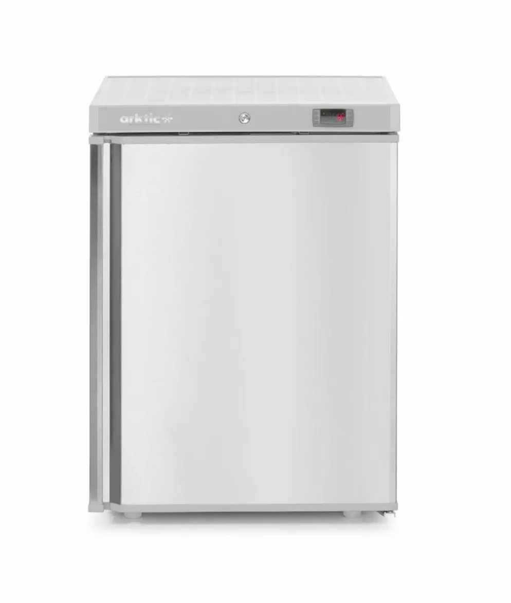 Arktic Gefrierschrank Budget Line, Edelstahl 100 Liter