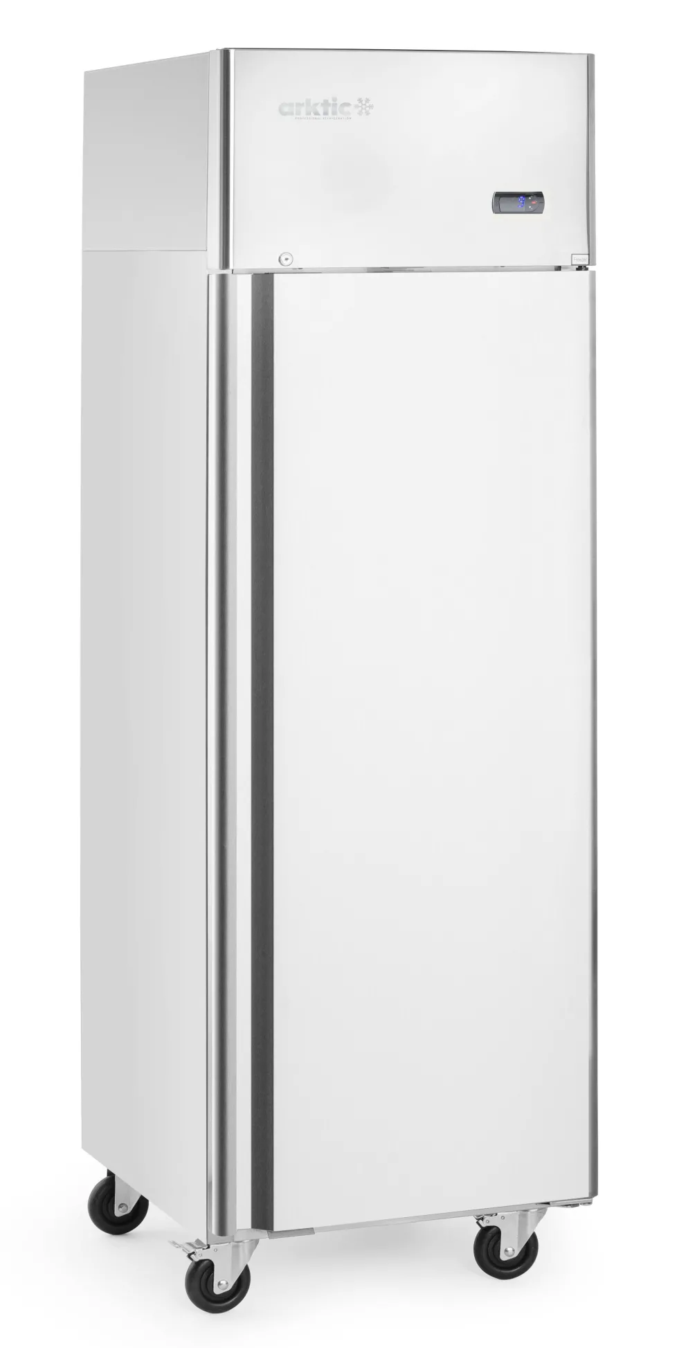 Arktic Gefrierschrank Profi Line, Edelstahl, 280 Liter, mit Räder