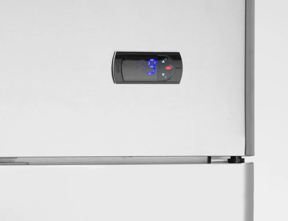 Arktic Gefrierschrank Profi Line, Edelstahl, 280 Liter, mit Räder
