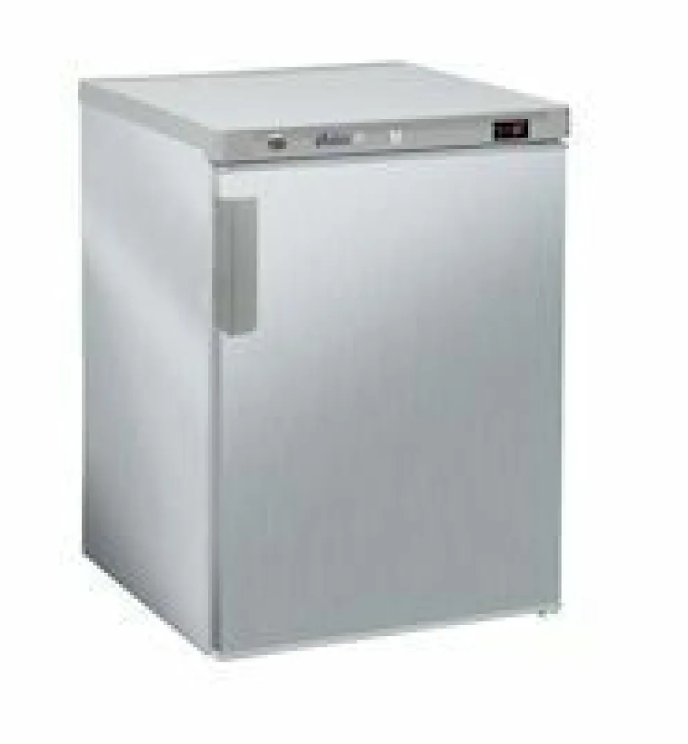 Arktic Kühlschrank Budget Line, 100 Liter, Edelstahl