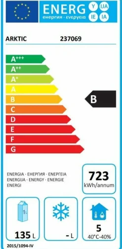 Arktic Kühltisch Profi Line 700 mit 6 Schubladen 420 Liter