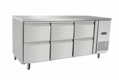 Arktic Kühltisch Profi Line 700 mit 6 Schubladen 420 Liter
