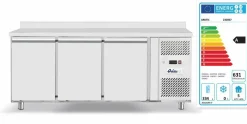 ARKTIC Kühltisch Profi Line 3-türig 420L, Breite 1795mm