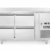 ARKTIC Kühltisch, 4 Schubladen 280L, 1360x700x850mm