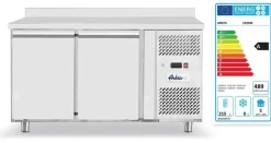 Arktic Kühltisch zweitürig Profi Line 280 L Edelstahl 1360mm