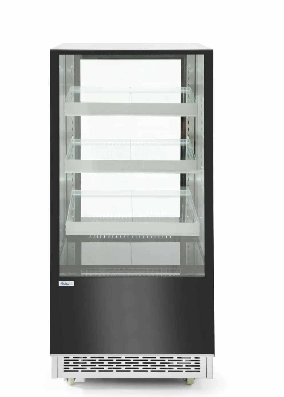 ARKTIC Kühlvitrine 300L mit 3 Regalen, 650mm