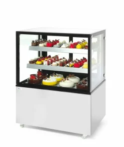 ARKTIC Kühlvitrine mit 2 Regalen 410L, 1215mm