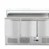 ARKTIC Pizzatisch 3-türig 380 L für 8x 1/6GN, Breite 1365mm
