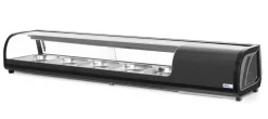 Arktic Sushi-Kühlvitrine für 5x GN 1/2 Edelstahl 1800 mm, Tischgerät