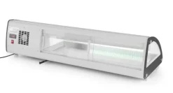 Arktic Sushi-Kühlvitrine für 5x GN 1/3 Edelstahl 1307mm, Tischgerät