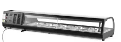 Arktic Sushi-Kühlvitrine 6x GN 1/3, 1529 x 426 x 296 mm