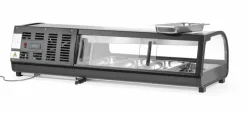 Arktic Sushi-Kühlvitrine 4x GN 1/3, 1177 x 426 x 296 mm