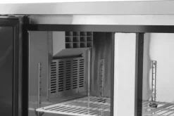 Arktic Tiefkühltisch 2-türig, 1200mm Edelstahl 220 L Kitchen Line,