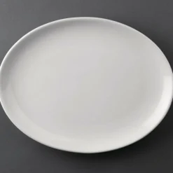 Athena Hotelware ovale Coupteller 25,4cm (12 Stück)