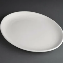 Athena Hotelware ovale Coupteller 25,4cm (12 Stück)