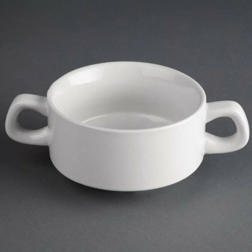 Athena Hotelware stapelbare Suppentasse (12 Stück)