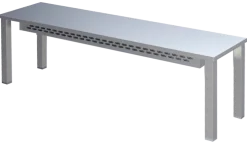Aufsatzbord 1 Etage Breite 100cm mit Wärmemodul