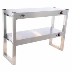 Aufsatzbord halogenbeheizt, 2-stufig, 900 mm