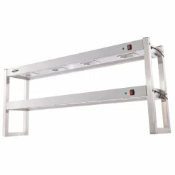 Aufsatzbord halogenbeheizt, 2-stufig, 1200 mm