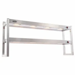 Aufsatzbord halogenbeheizt, 2-stufig, 1200 mm