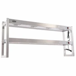Aufsatzbord halogenbeheizt 2-stufig, 1500 mm