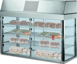 Aufsatz Kühlvitrine Kühlplatte C-AKV 1100SB