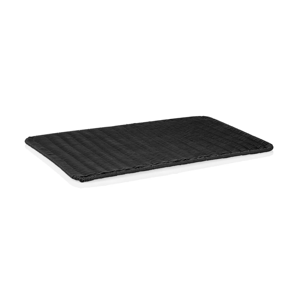 Auslagetablett WEAVER PRO Systemkörbe, 60 x 40 x 1 cm, schwarz, Polypropylen