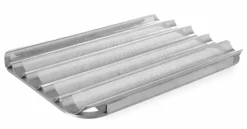 Backblech Alu 600x400 mm für 5 Baguettes