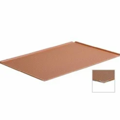 Backbleche GN1/1, Alu, Silikon, Lochung 3 mm, 530x325x10mm