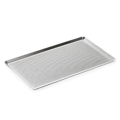 Backblech GN 1/1, Perforierung 3 mm, 53 x 32,5 cm, Aluminium