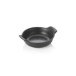 Backform, Ø 18 cm, schwarz, Porzellan
