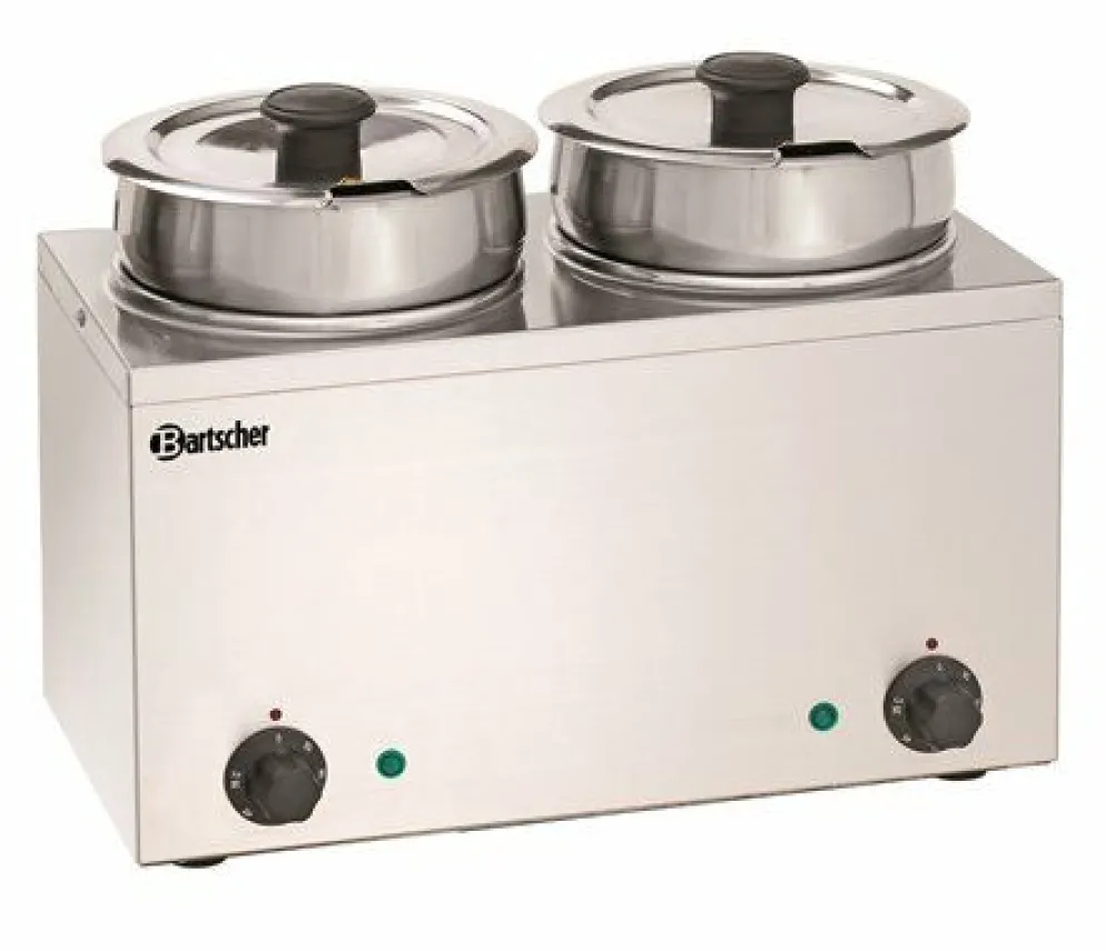 Bain-Marie Hotpot 2 Einsatztöpfe à 3,5 Liter