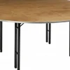 Banketttisch Eco rund Ø 152 cm – klappbar, Multiplexplatte